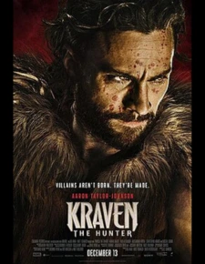 Kraven The Hunter movie poster